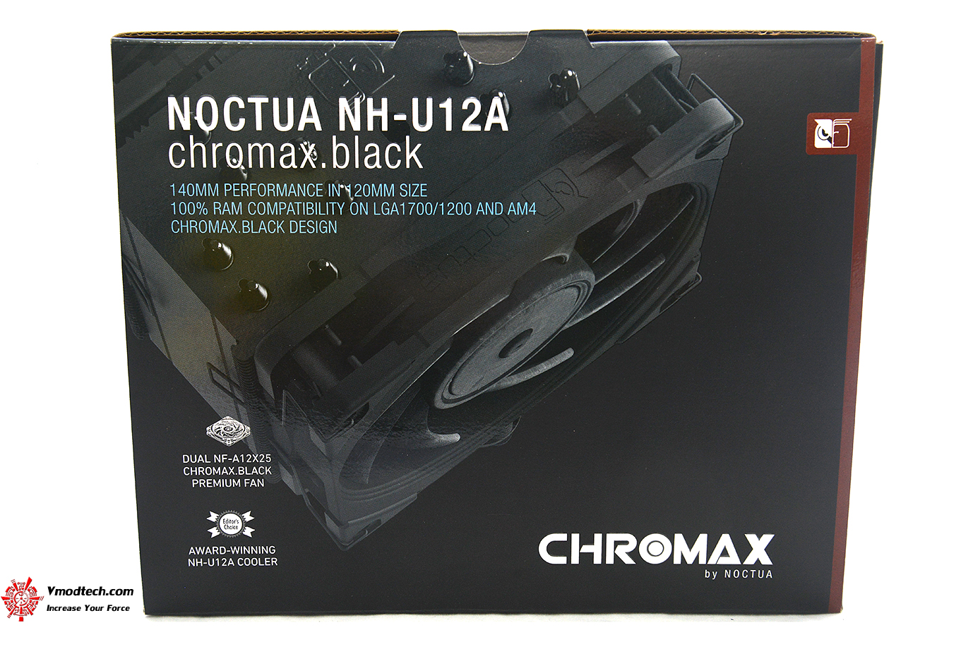 dsc 9724 NOCTUA NH U12A LGA 1700 chromax.black CPU cooler Review