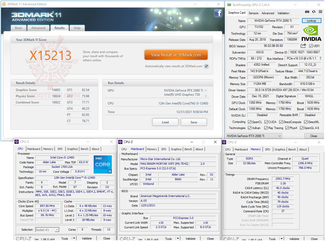 11x 11x MSI MAG B660M MORTAR WIFI BUNDLE KIT REVIEW