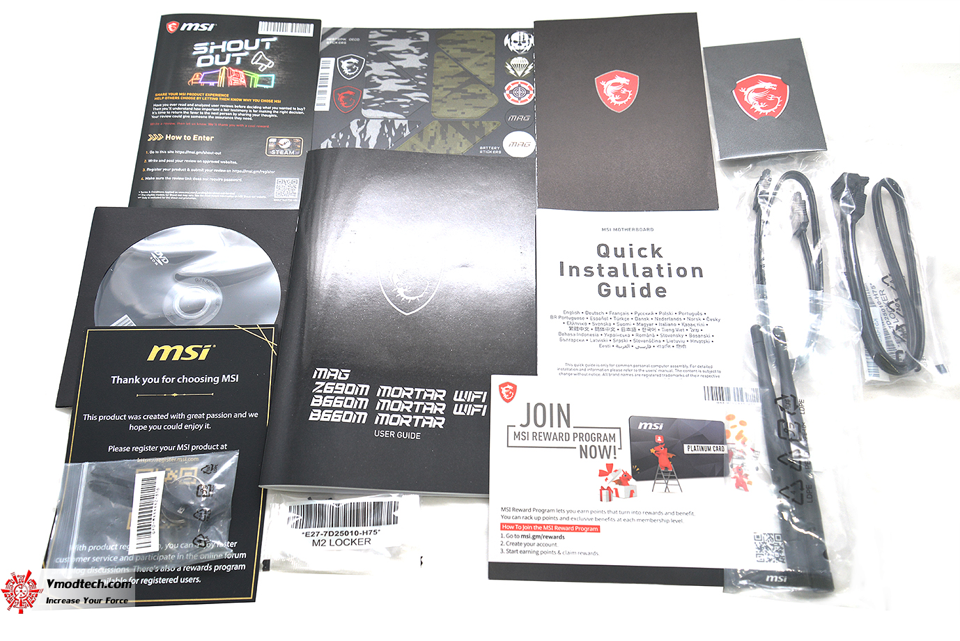 dsc 1495 MSI MAG B660M MORTAR WIFI BUNDLE KIT REVIEW