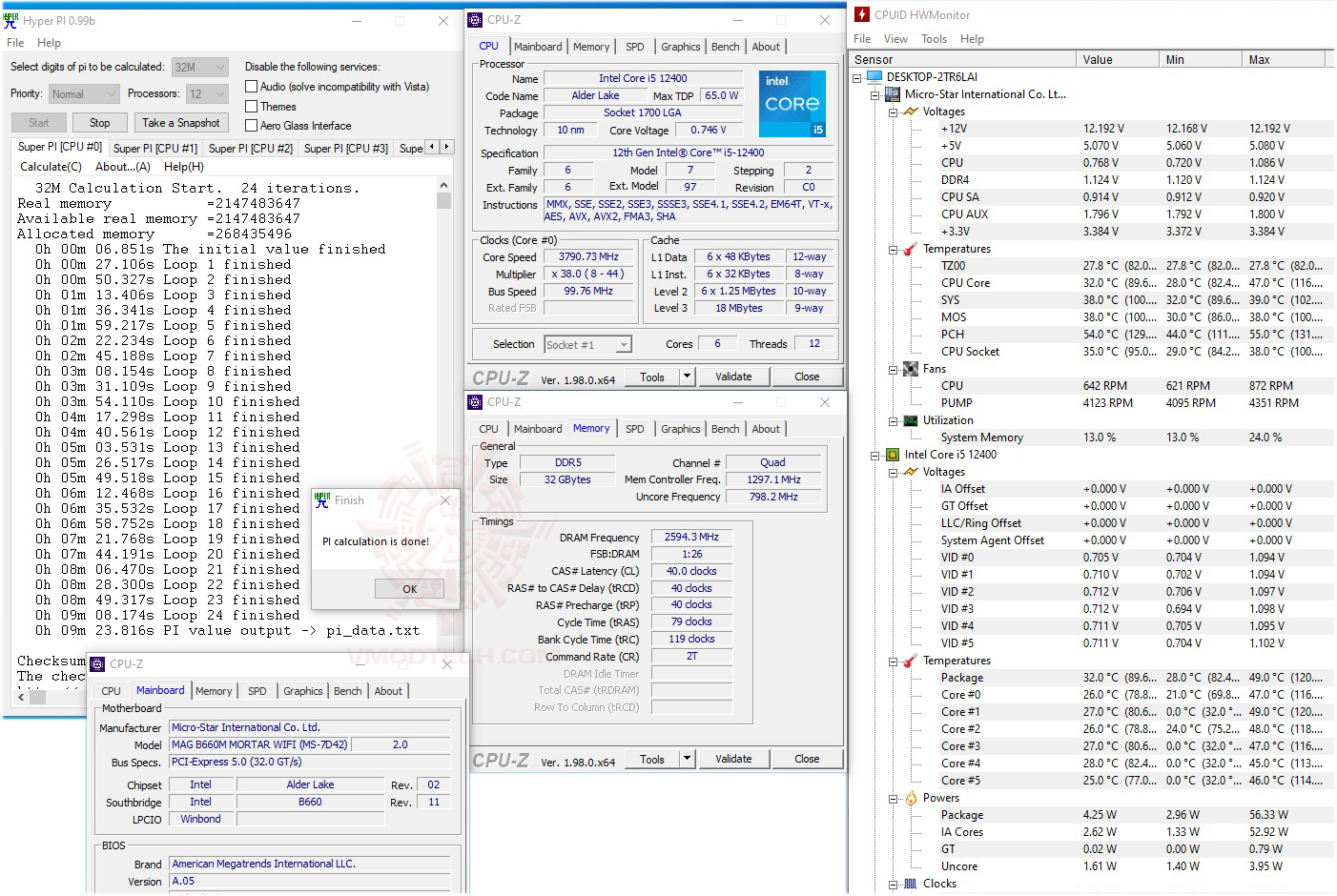 h32 MSI MAG B660M MORTAR WIFI BUNDLE KIT REVIEW
