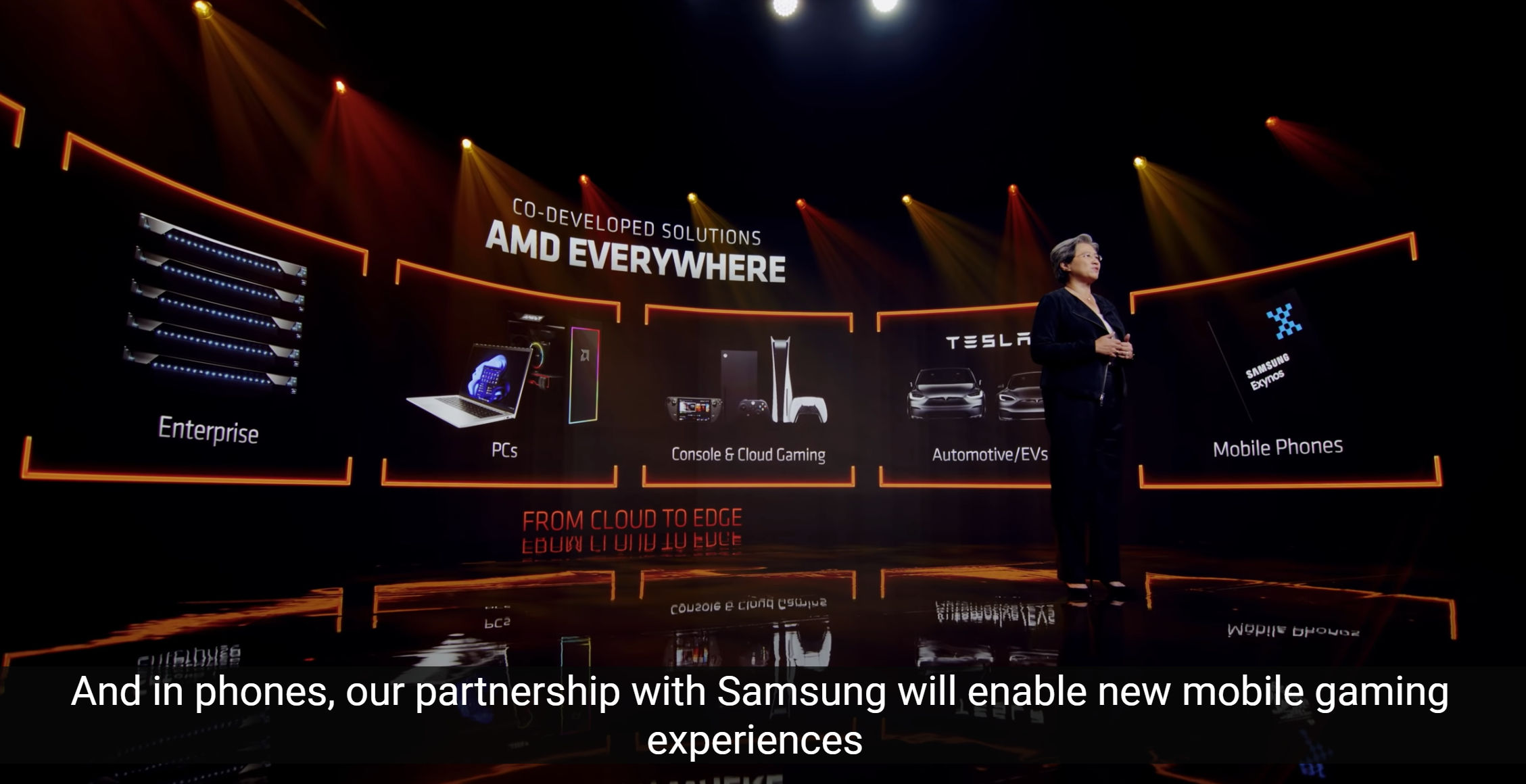 amd-ces-2022-exynos-teaser amd ces 2022 exynos teaser Samsung เลื่อนเปิดตัวชิป Exynos RDNA2 ที่มาพร้อมกราฟฟิก AMD RDNA2 รุ่นใหม่ล่าสุดออกไป