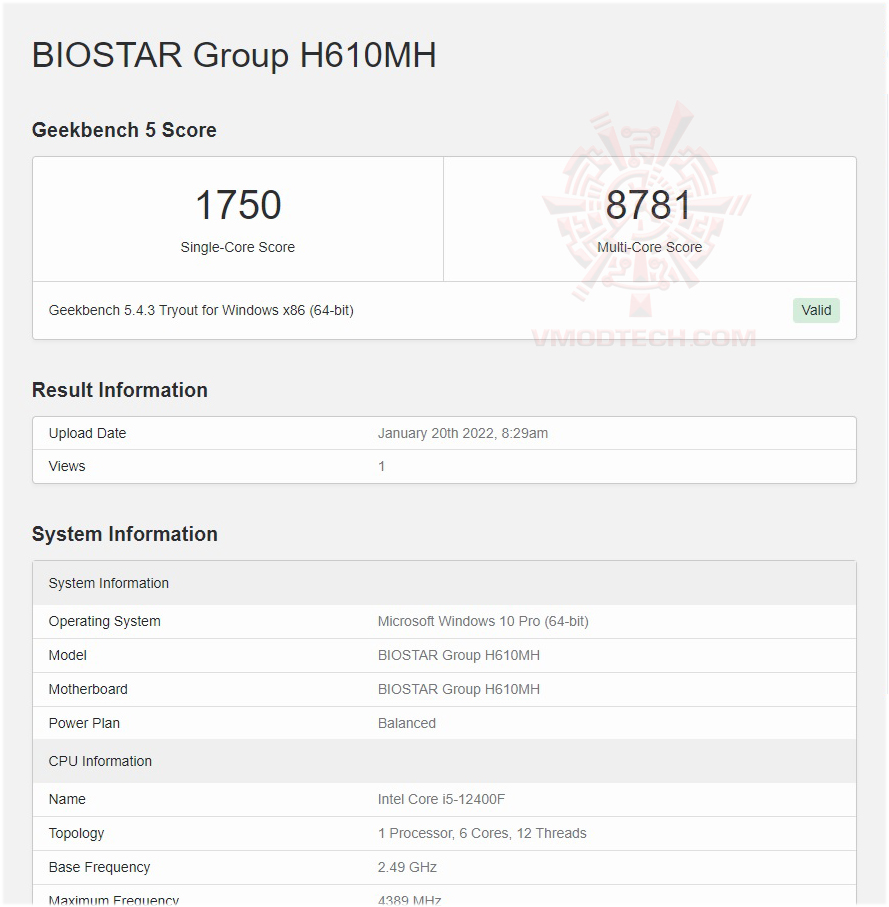 g5 BIOSTAR H610MH REVIEW
