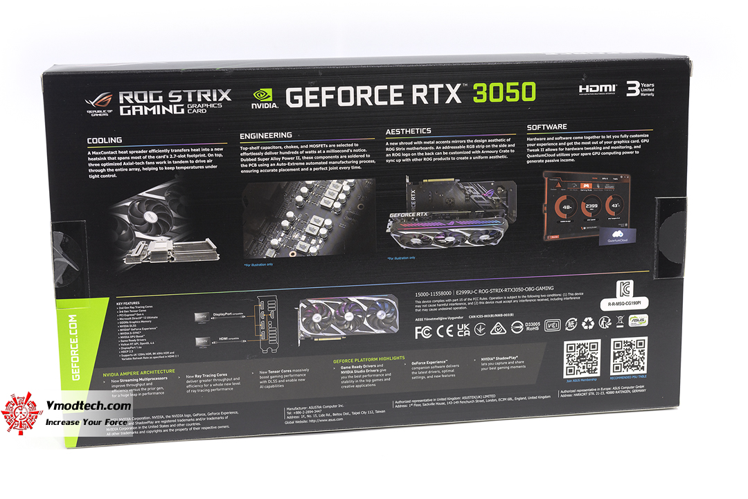 tpp 0345 Unbox   ASUS ROG Strix GeForce RTX™ 3050 OC Edition