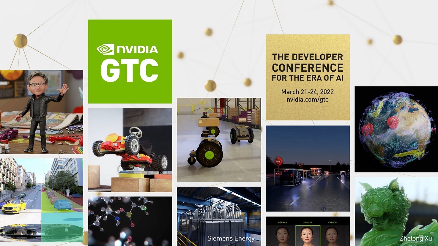 2 2 NVIDIA GTC 2022 จะนำเสนอประเด็นสำคัญจากซีอีโอ Jensen Huang, ผลิตภัณฑ์ใหม่ พร้อมเนื้อหากว่า 900 เซสชันจากอุตสาหกรรมและผู้นำ AI