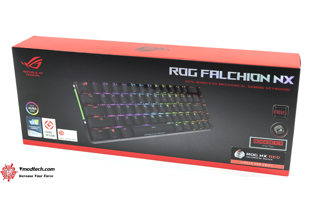 tpp 0498 ASUS ROG Falchion NX wireless mechanical gaming keyboard Review