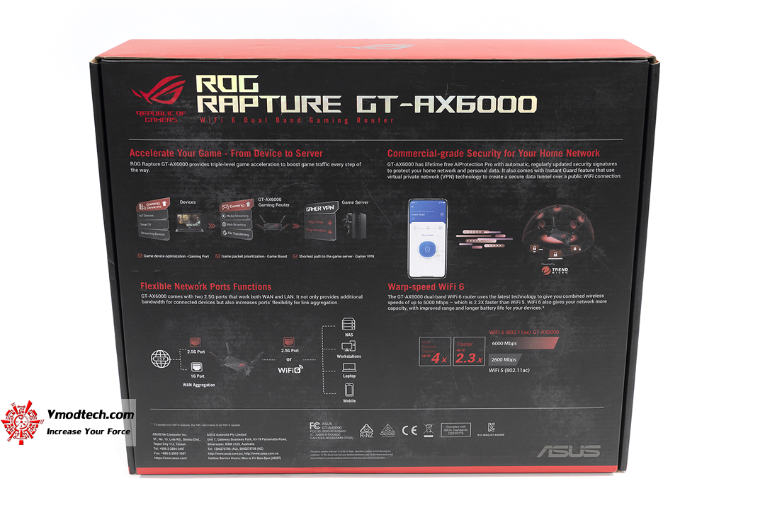tpp 0653 ASUS ROG Rapture GT AX6000 Dual Band WiFi 6 (802.11ax) Gaming Router Review