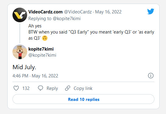 2022-05-16_23-20-01 2022 05 16 23 20 01 ลือ!! การ์ดจอ NVIDIA GeForce RTX 4090 รุ่นใหม่ล่าสุดมาพร้อมคูด้าคอร์ 16128 CUDA cores กินไฟ 450W TDP แรงกว่า RTX 3090 มากถึงสองเท่า