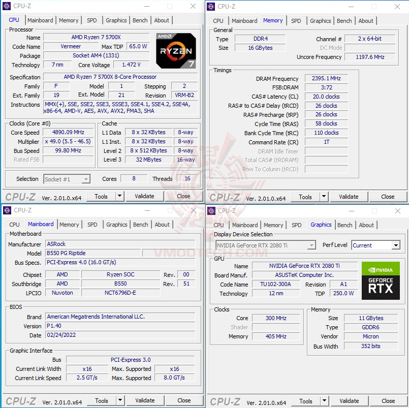 cpuid oc max AMD RYZEN 7 5700X PROCESSOR REVIEW