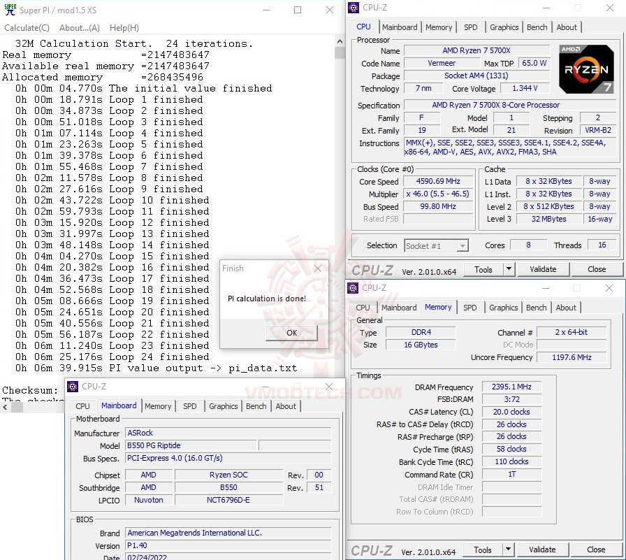 s32 oc AMD RYZEN 7 5700X PROCESSOR REVIEW