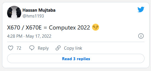 2022 05 20 10 30 29 ลือ!! เมนบอร์ด AMD X670E (Extreme) รุ่นท็อปรองรับซีพียู Ryzen 7000 AM5 พร้อมเปิดตัวในงาน Computex 2022 ในเร็วๆ นี้ 
