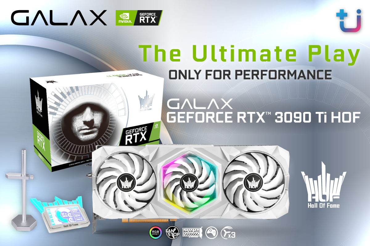 pr-galax-3090-ti-hof-m5 pr galax 3090 ti hof m5 Ascenti เตรียมเปิดขาย !! GALAX GeForce RTX 3090Ti HOF การ์ดจอที่สุดของที่สุด สำหรับนักโอเวอร์คล็อกและเกมเมอร์ ก้าวข้ามขีดจำกัดด้วย GPU ที่ทรงพลังที่สุด