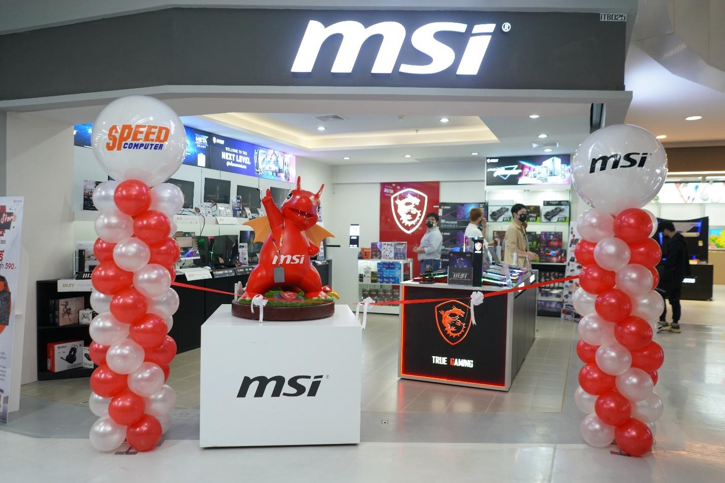 1 Grand Opening สุดยิ่งใหญ่ คลังแสงแห่งใหม่ของเหล่าแฟนๆ MSI Concept Store by Speed Computer ณ ศูนย์การค้าซีคอนสแควร์ ศรีนครินทร์