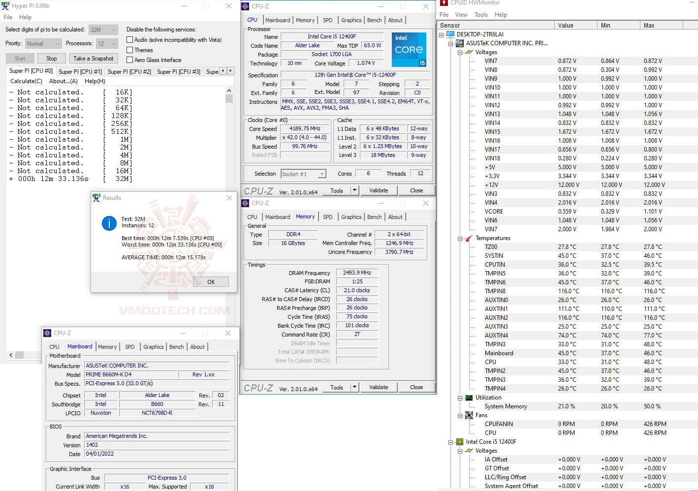 h32 2 ASUS PRIME B660M K D4 REVIEW