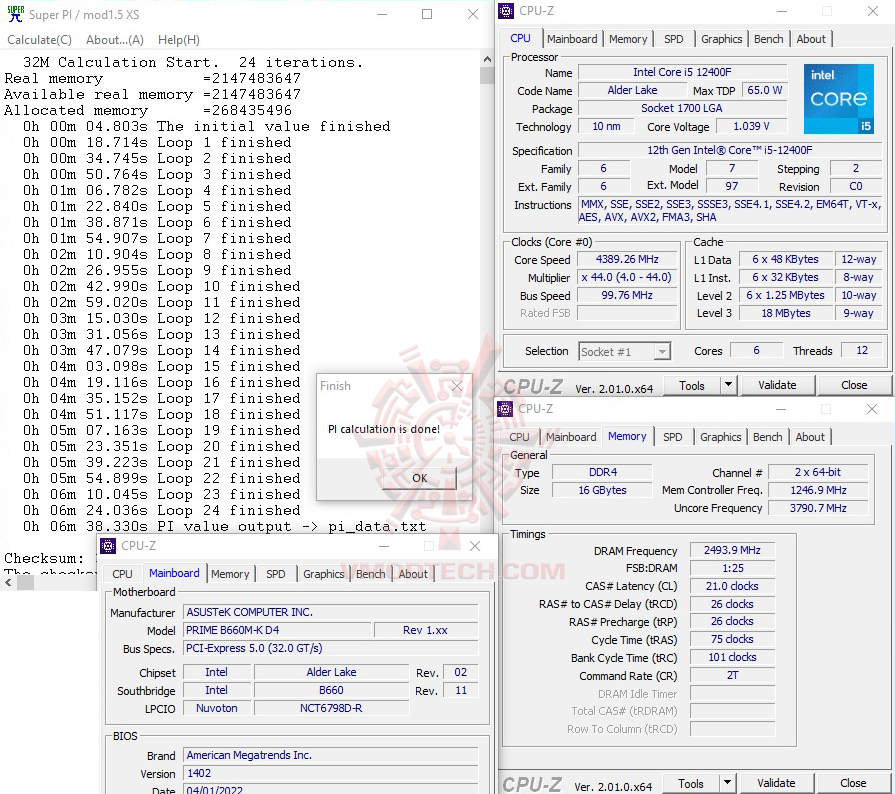 s32 ASUS PRIME B660M K D4 REVIEW