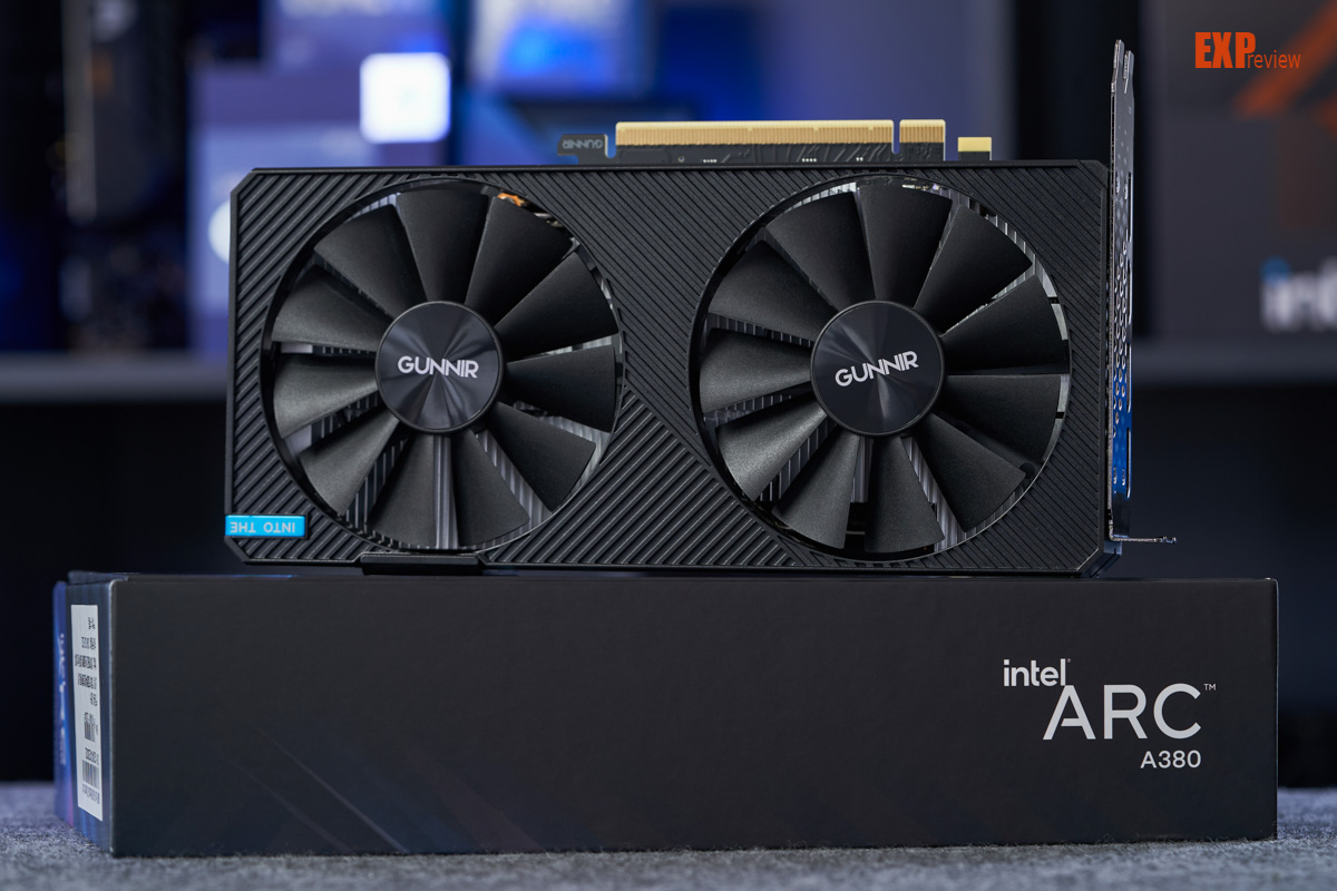 gunninr-a380-1 gunninr a380 1 GUNNIR เปิดตัวการ์ดจอ GUNNING A380 Photon OC รุ่นใหม่ล่าสุด ถือเป็นการ์ดจอแบรนด์รุ่น custom รุ่นแรกของ Intel A380 ที่เปิดตัวอย่างเป็นทางการ
