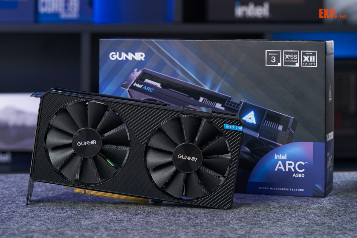 gunninr-a380-2 gunninr a380 2 GUNNIR เปิดตัวการ์ดจอ GUNNING A380 Photon OC รุ่นใหม่ล่าสุด ถือเป็นการ์ดจอแบรนด์รุ่น custom รุ่นแรกของ Intel A380 ที่เปิดตัวอย่างเป็นทางการ