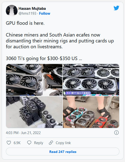 2022-06-22_14-05-12 2022 06 22 14 05 12 เหมืองแตก!! ชาวเหมืองนำการ์ดจอขุดมาออกขายหลังตลาดคริปโตฯ ตกลงอย่างต่อเนื่อง