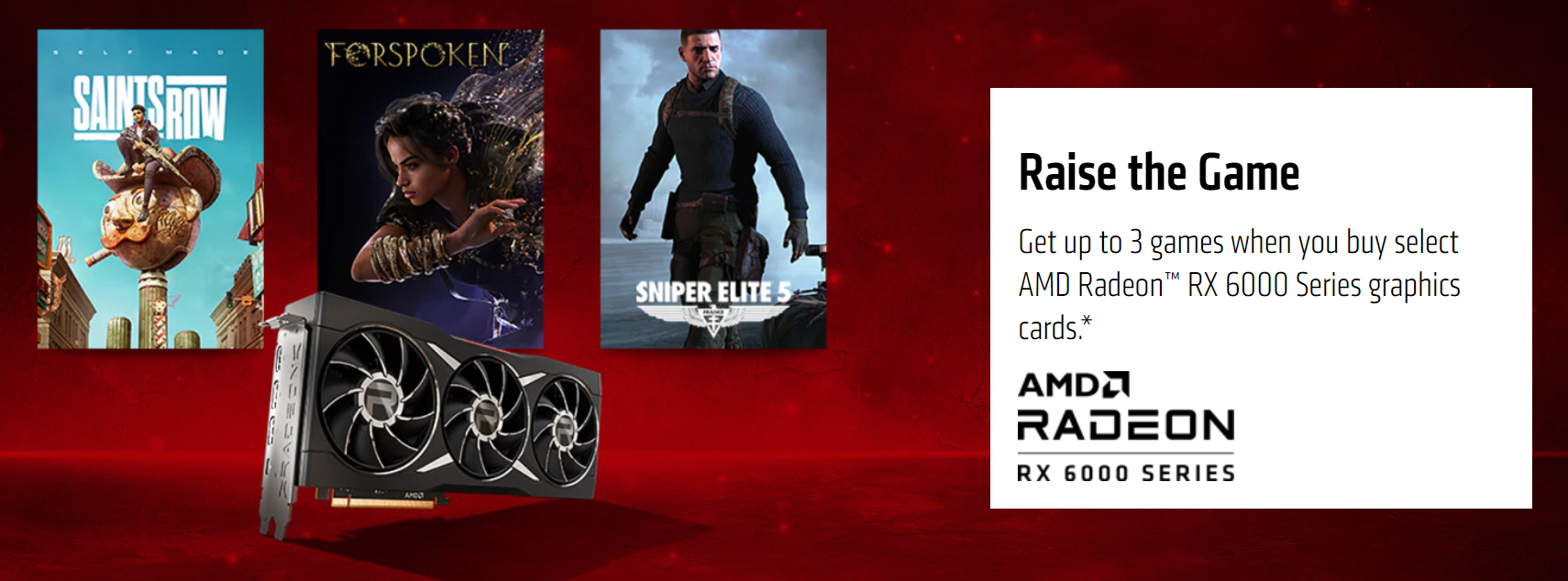 amd bundle  raise the game radeon rx 6000 series AMD เปิดตัวชุดเกมบันเดิล AMD Radeon Raise the Game Bundle สำหรับผู้ที่ซื้อผลิตภัณธ์กราฟิกการ์ด AMD Radeon RX 6000 Series