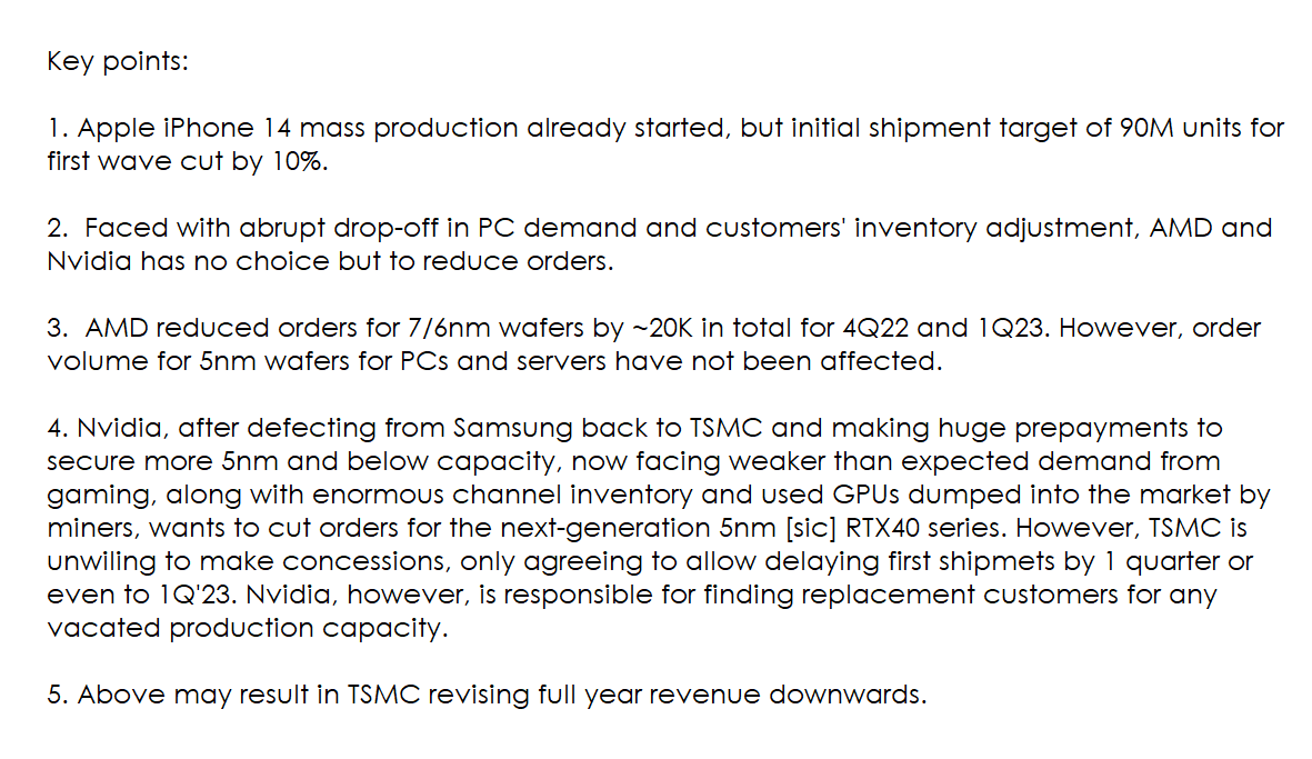 retired-engineer-rtx-40 retired engineer rtx 40 เผย Nvidia ลดคำสั่งซื้อชิป 5nm จาก TSMC ที่ใช้ในการผลิตการ์ดจอ RTX 40 รุ่นถัดไปท่ามกลางความต้องการของตลาดที่ลดลง