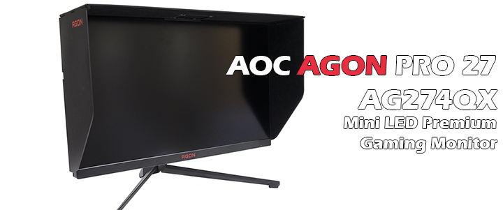 main1 AOC AGON PRO 27 AG274QXM nini LED Premium Gaming Monitor Review