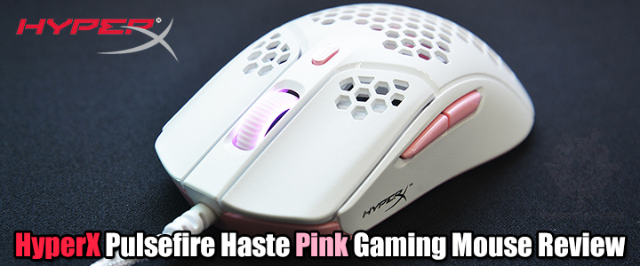 hyperx pulsefire haste pink lightweight gaming mouse review HyperX Pulsefire Haste Pink Lightweight Gaming Mouse Review 