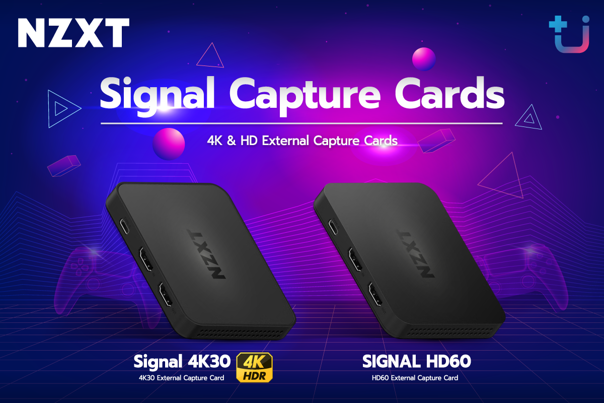 nzxt 4k30 hd60 2 NZXT เอาใจสายสตรีมเปิดตัวสินค้าใหม่ Signal Capture Card เปิดโลกใหม่ของการสตรีมที่ง่ายขึ้นกว่าเดิมอย่างแน่นอน!! 