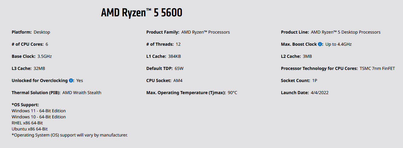 2022 07 29 21 03 51 AMD RYZEN 5 5600 PROCESSOR REVIEW
