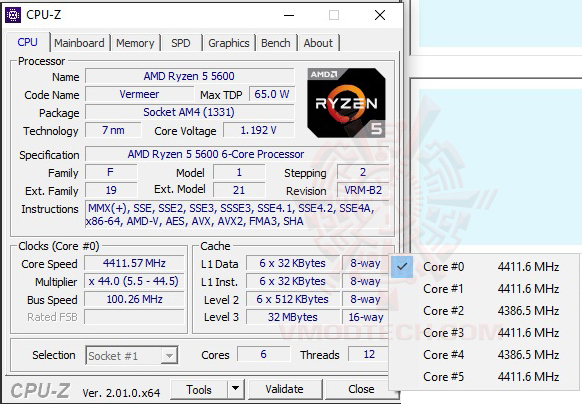 core boots AMD RYZEN 5 5600 PROCESSOR REVIEW