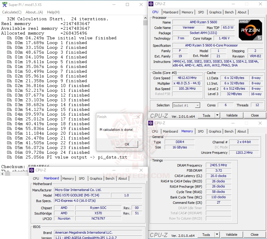 s32 max oc AMD RYZEN 5 5600 PROCESSOR REVIEW