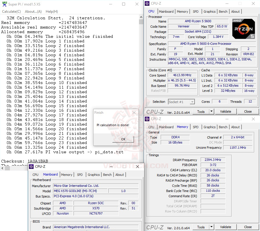 s32 oc AMD RYZEN 5 5600 PROCESSOR REVIEW