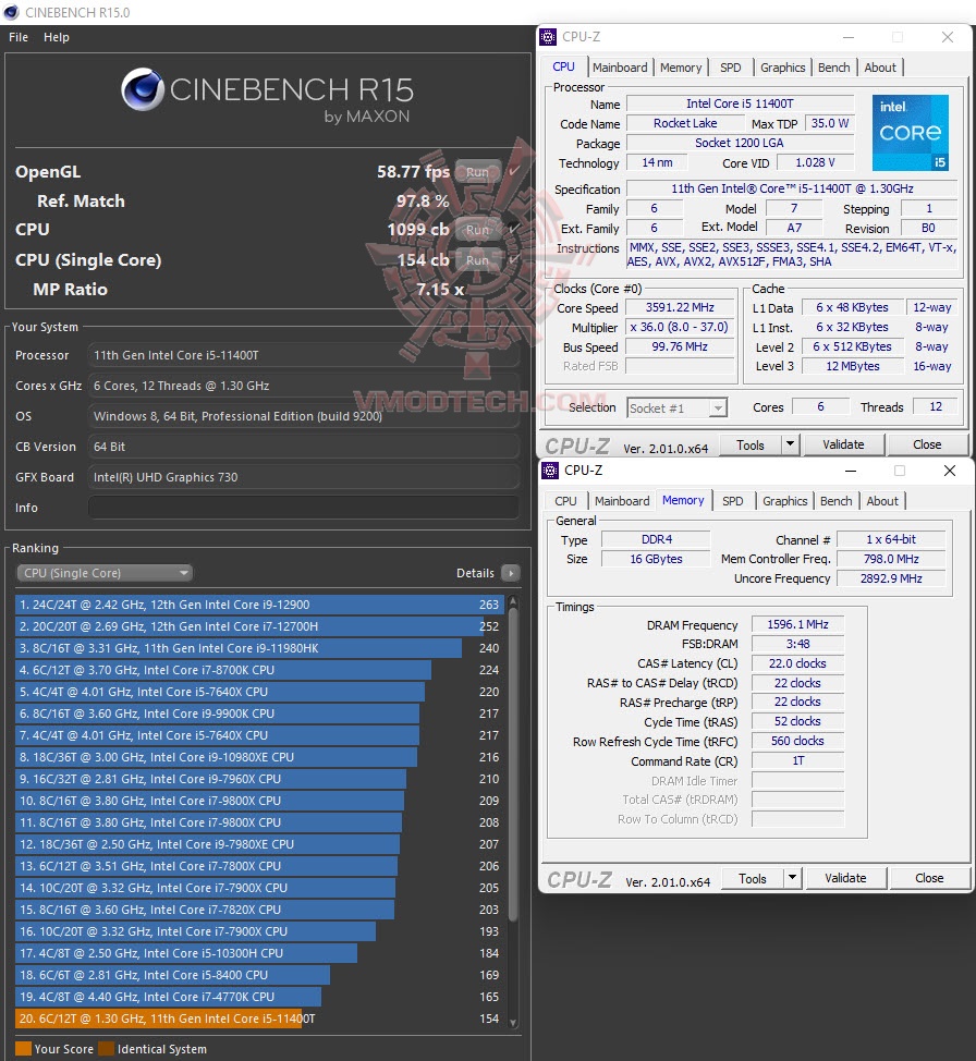 cbr15 ASUS Mini PC PB62 with the latest 11th gen Intel Core processors Review