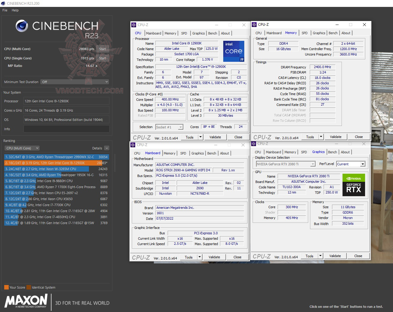 c23 ASUS ROG STRIX Z690 A GAMING WIFI D4 REVIEW