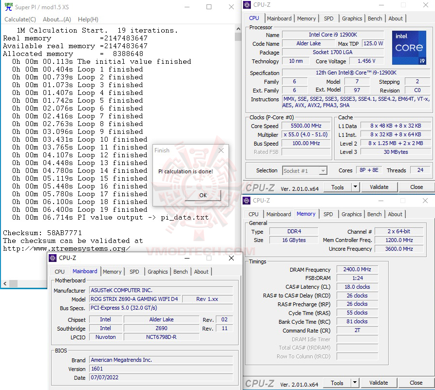 s1 oc ASUS ROG STRIX Z690 A GAMING WIFI D4 REVIEW