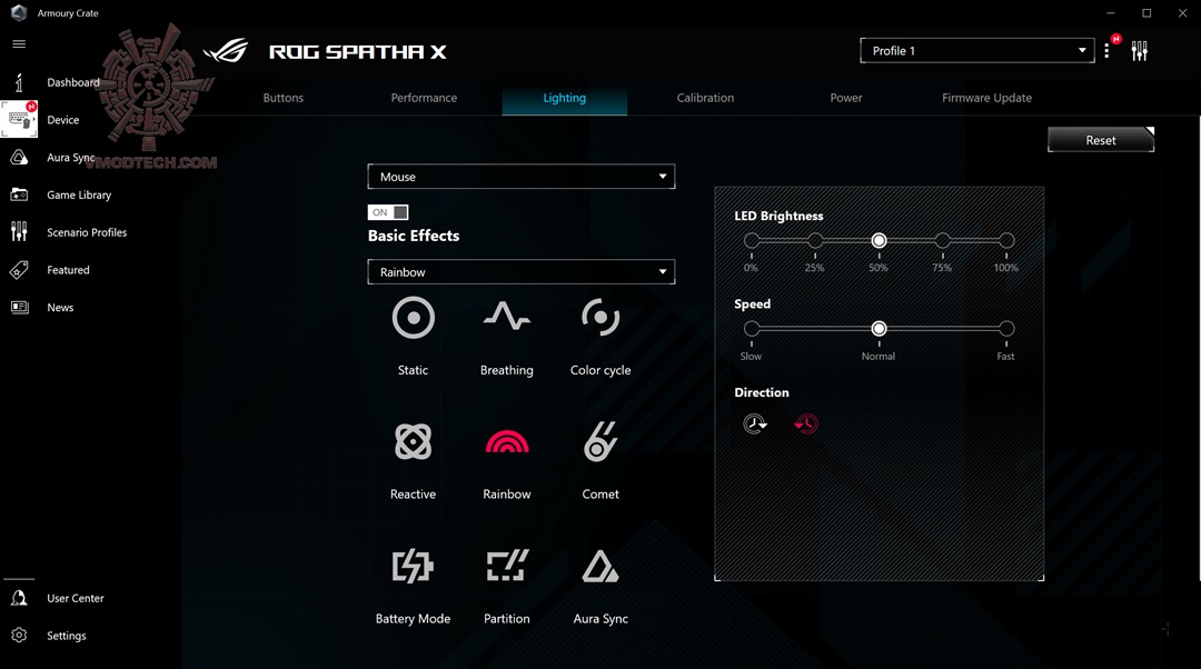 software4 ASUS ROG SPATHA X Wireless Gaming Mouse
