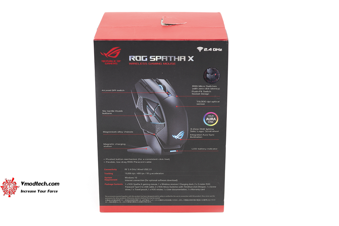 tpp 1384 ASUS ROG SPATHA X Wireless Gaming Mouse