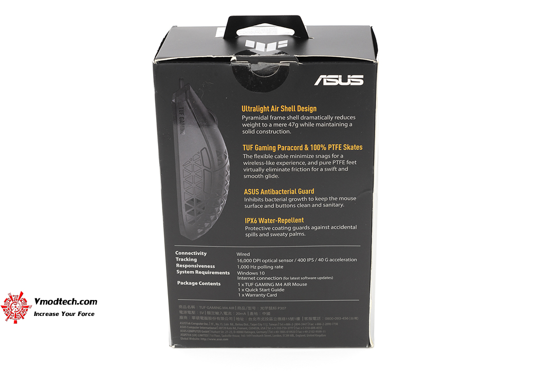 tpp 1410 ASUS TUF GAMING M4 AIR Wired Gaming Mouse Review