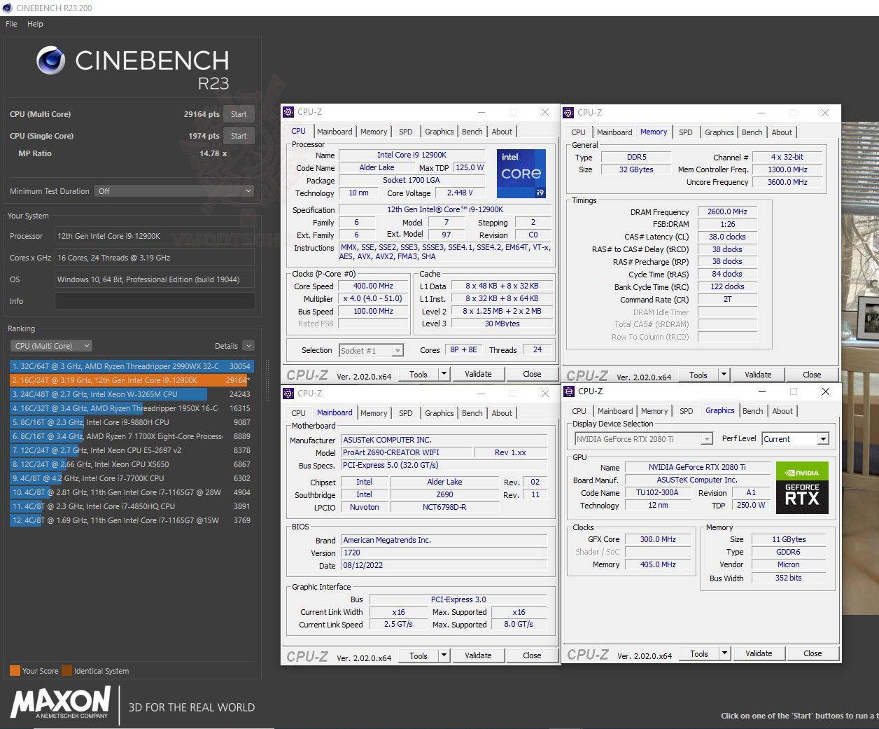 c23 c23 ASUS PROART Z690 CREATOR WIFI REVIEW