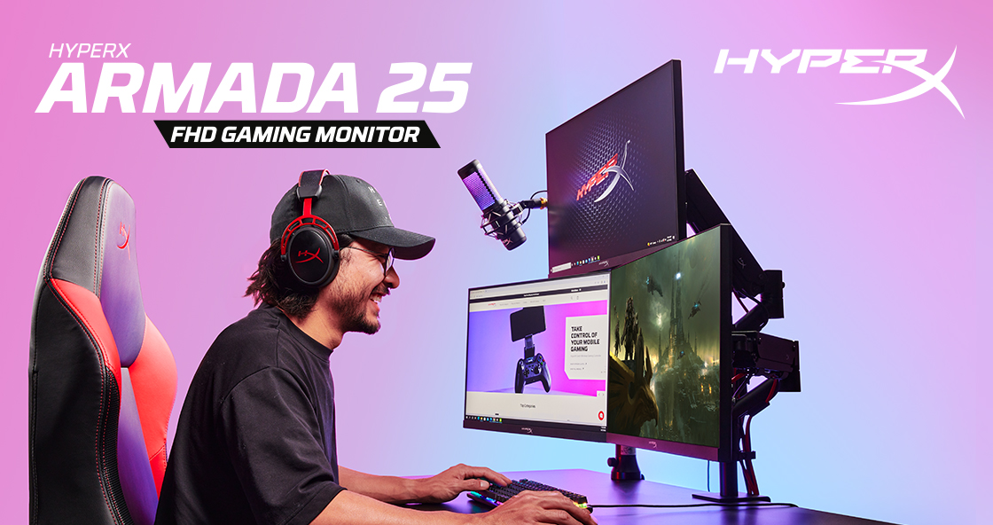 pr-armada-25-prod-name-1120x592 pr armada 25 prod name 1120x592 HyperX เปิดตัวเกมมิ่งมอนิเตอร์รุ่นใหม่ล่าสุดในซีรีส์ Armada เกมมิ่งมอนิเตอร์ที่มาพร้อมขายึดโต๊ะและแขนจับที่ออกแบบตามหลักสรีรศาสตร์