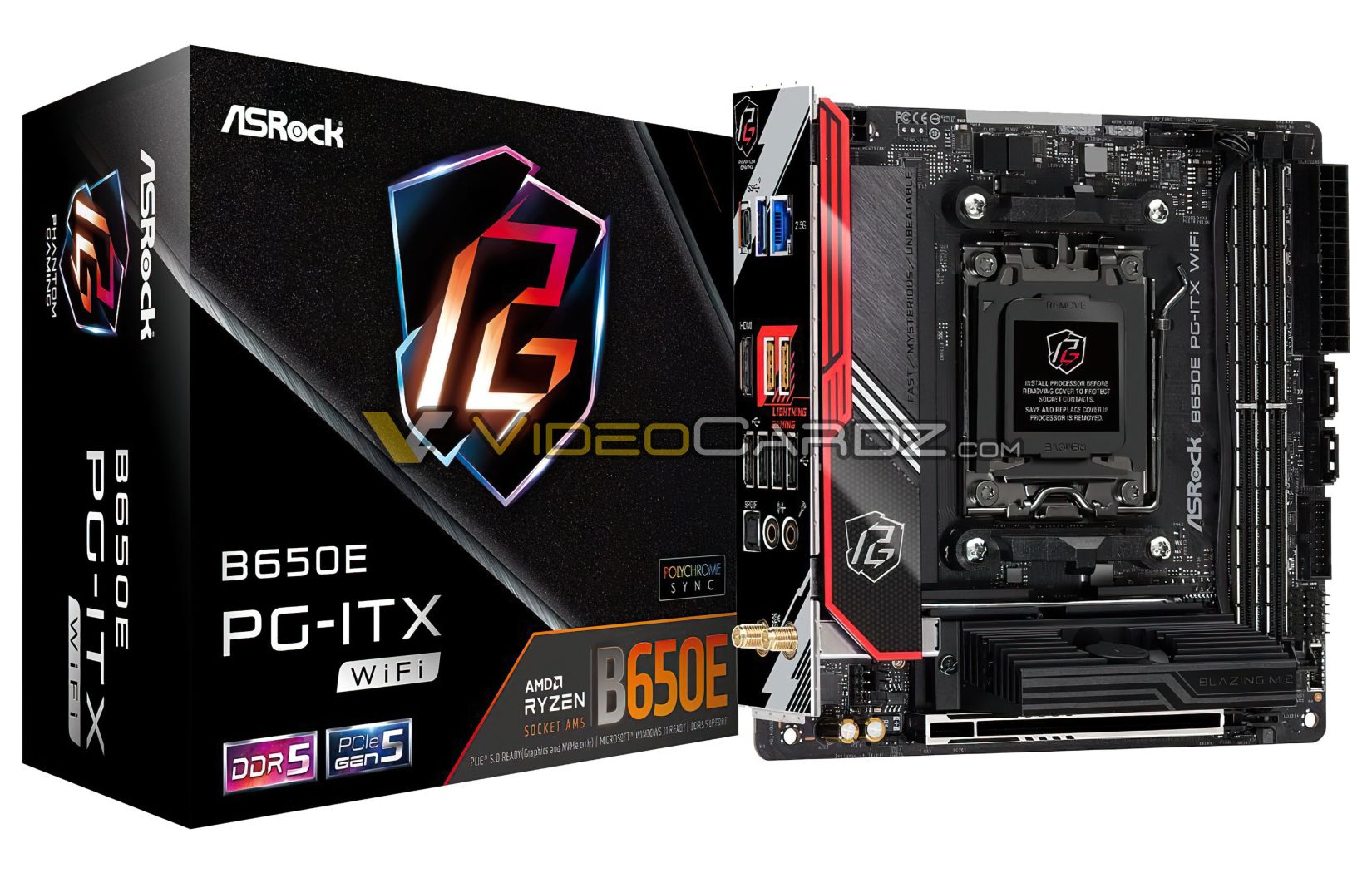 asrock b650e pg itx wifi 2 หลุดภาพเมนบอร์ด AMD B650E/B650 รุ่นกลางรุ่นใหม่ล่าสุดที่ยังไม่เปิดตัวอย่างเป็นทางการพร้อมรองรับ RYZEN 7000 ซีรี่ย์ ZEN4
