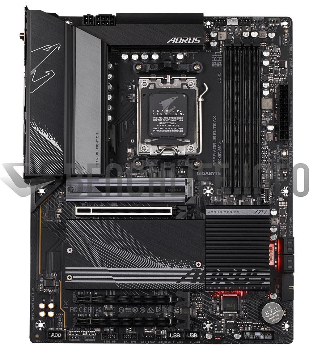 b650 aorus elite ax หลุดภาพเมนบอร์ด AMD B650E/B650 รุ่นกลางรุ่นใหม่ล่าสุดที่ยังไม่เปิดตัวอย่างเป็นทางการพร้อมรองรับ RYZEN 7000 ซีรี่ย์ ZEN4