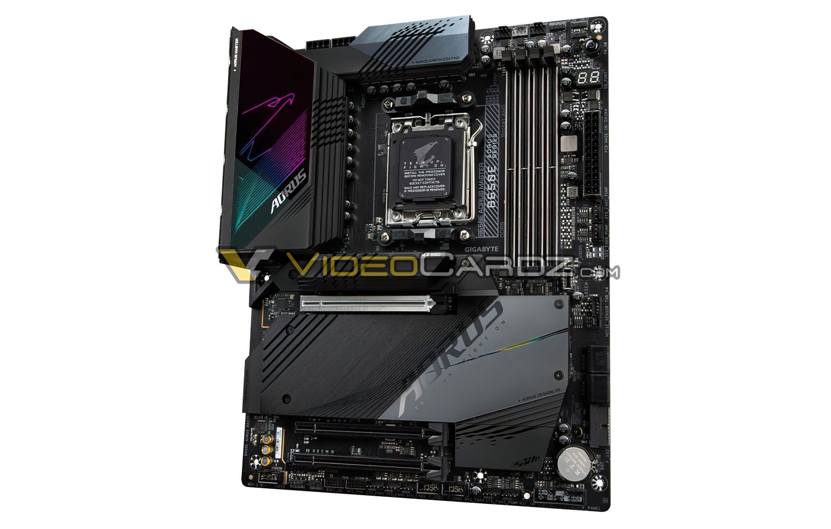 gigabyte b650e aorus master 2 หลุดภาพเมนบอร์ด AMD B650E/B650 รุ่นกลางรุ่นใหม่ล่าสุดที่ยังไม่เปิดตัวอย่างเป็นทางการพร้อมรองรับ RYZEN 7000 ซีรี่ย์ ZEN4