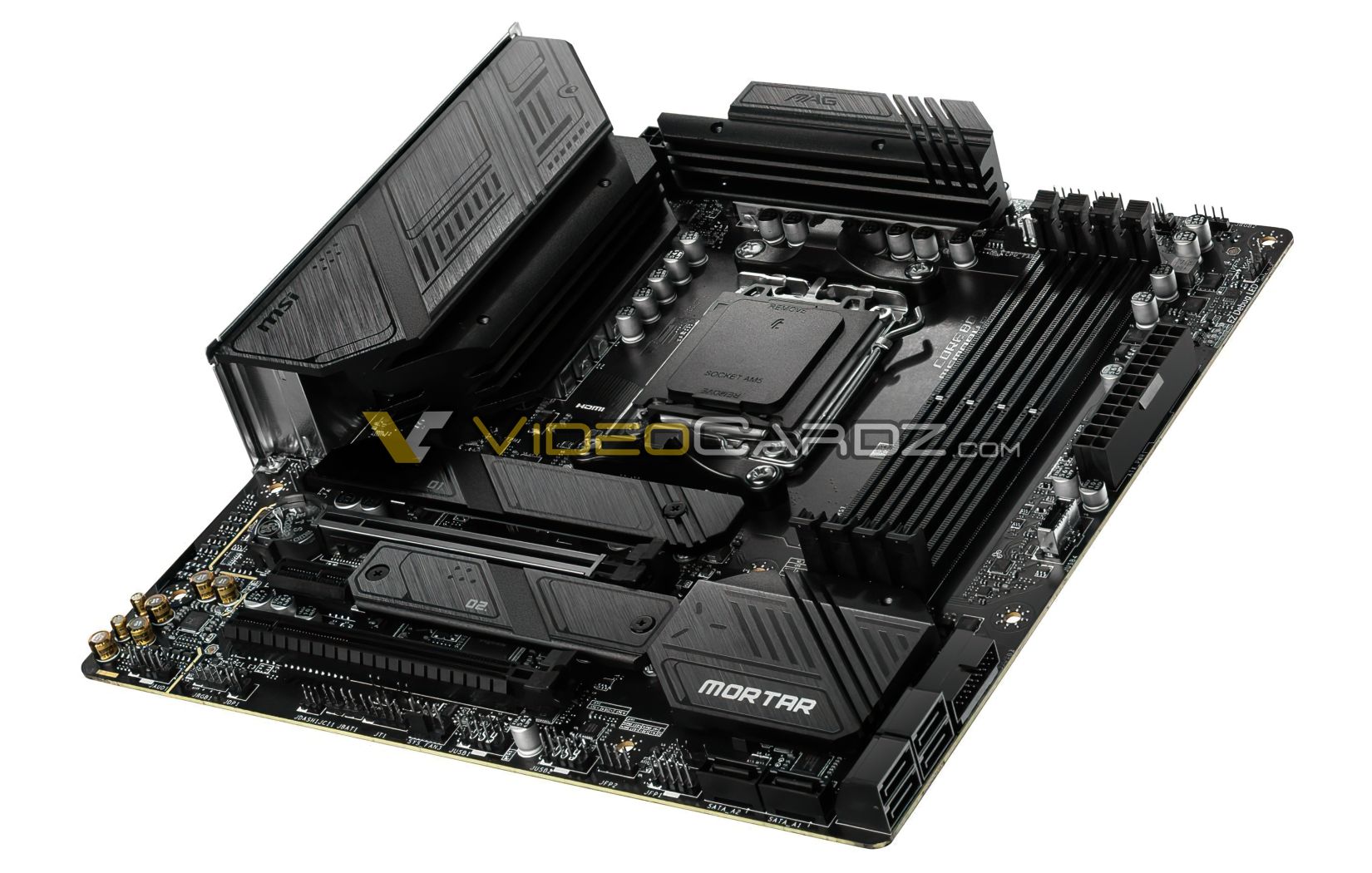 msi mag b650m mortar2 หลุดภาพเมนบอร์ด AMD B650E/B650 รุ่นกลางรุ่นใหม่ล่าสุดที่ยังไม่เปิดตัวอย่างเป็นทางการพร้อมรองรับ RYZEN 7000 ซีรี่ย์ ZEN4