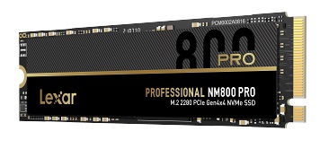 nm800pro 2tb 11 LEXAR เปิดตัว NM800PRO PCIE GEN4X4 NVME SSD ระดับมืออาชีพพร้อมรุ่นที่มีฮีทซิงค์ในตัว