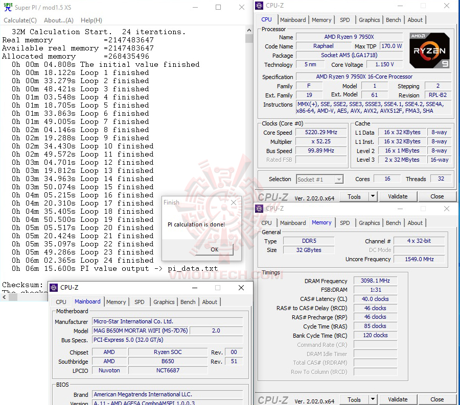 s32 MSI MAG B650M MORTAR WIFI REVIEW