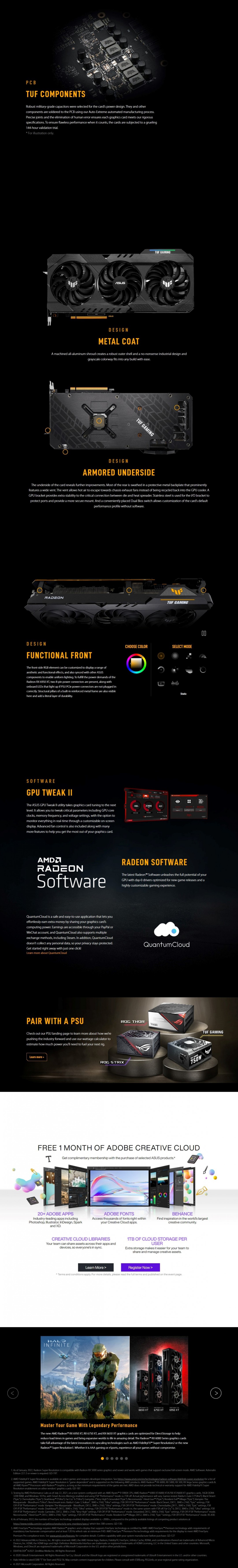  ASUS TUF Gaming Radeon™ RX 6950 XT OC Edition 16GB GDDR6 Review