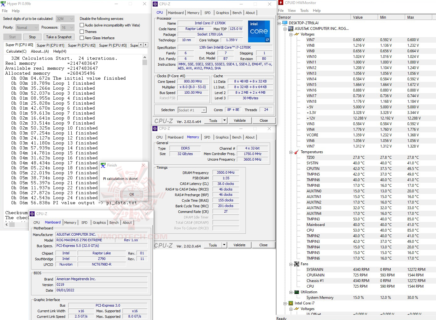 h32-1-oc h32 1 oc ASUS ROG MAXIMUS Z790 EXTREME REVIEW