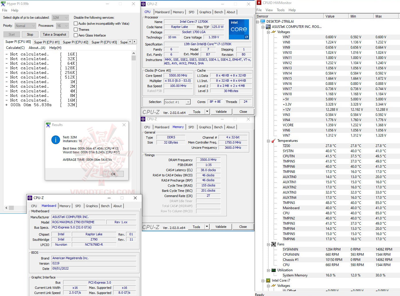 h32-2-oc h32 2 oc ASUS ROG MAXIMUS Z790 EXTREME REVIEW