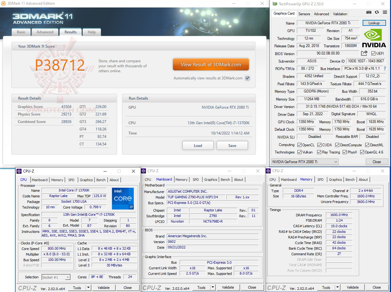 11 ASUS TUF GAMING Z790 PLUS WIFI D4 REVIEW 