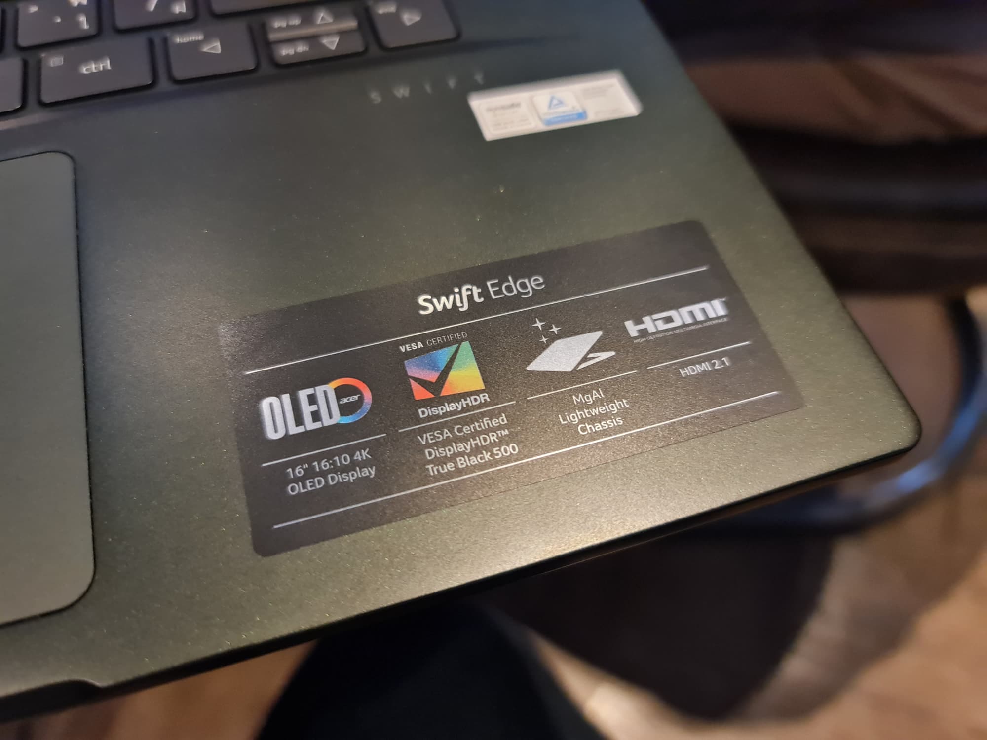 314366169 1335533630542771 4031338827422631970 n Acer เปิดตัว Acer Swift Edge โน๊ตบุ๊กจอ OLED 16” ด้วยน้ำหนักเบาที่สุดในโลก