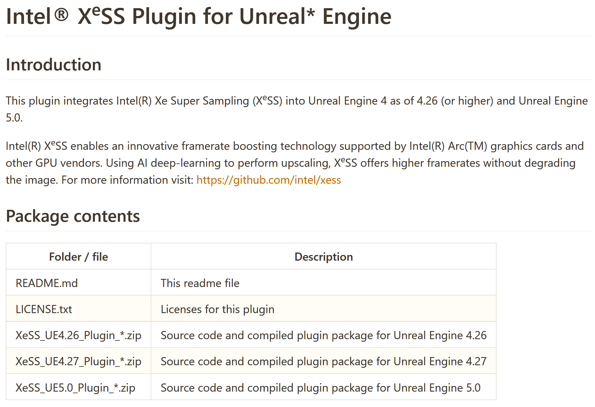 intel xess unreal engine Intel เปิดตัว XeSS plugin สำหรับใช้งานใน Unreal Engine 4 , 4.26 และ 5.0